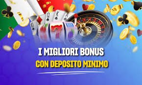 Casino con Deposito Minimo 5 Euro Scegli il Tuo Gioco Preferito